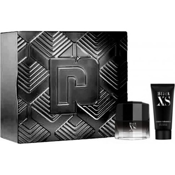 Paco Rabanne Black XS Express - Подаръчен комплект за мъже: 100мл тоалетна вода + 100мл душ гел