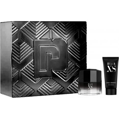Paco Rabanne Black XS Express - Подаръчен комплект за мъже: 100мл тоалетна вода + 100мл душ гел
