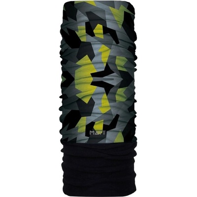 MATT 5821 Scarf Coolmax Pol geom camo green
