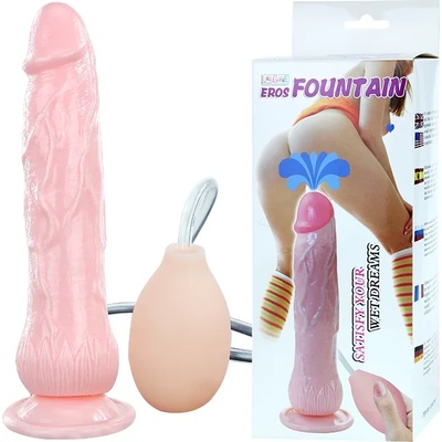 Свършващо пенис дилдо, 20см. - Lifelike Dong (DEBRA01395)