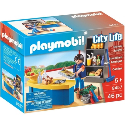 Playmobil 9457 Školník a stánek s občerstvením