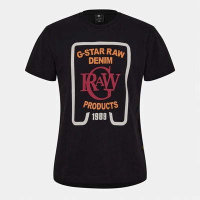 G Star Тениска G Star Raw T-Shirt - Dk Black