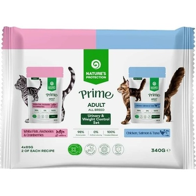 NATURE´S PROTECTION Cat Prime Multiple Functions 4 x 85 g