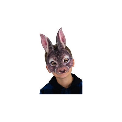 maska hnedý zajačik