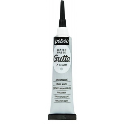 Kontura gutta na hedvábí PÉBÉO č. 11 stříbrná – Hledejceny.cz