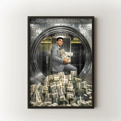 Pay Day Velikost: 30x40 cm, Rám: Černý