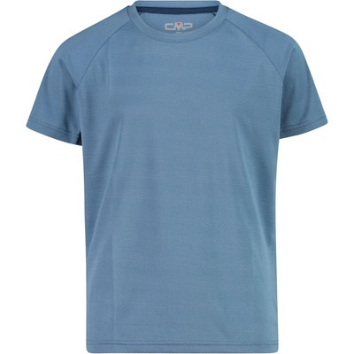 CMP Детска спортна тениска CMP Kid's Jacquard T-Shirt Sport shirt - Shadow - размер 128 (EU) (704-4860-0812)