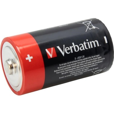 Verbatim Alkaline D 2ks 49923
