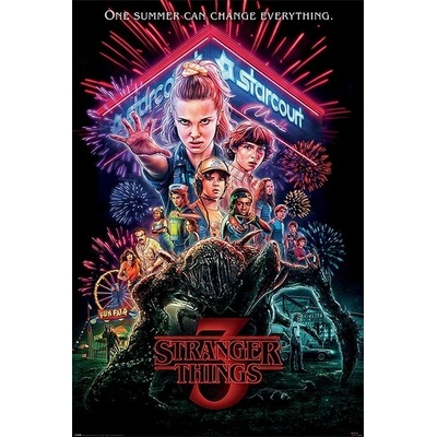 Plakát, Obraz - Stranger Things - Summer of 85, 61 × 91.5 cm