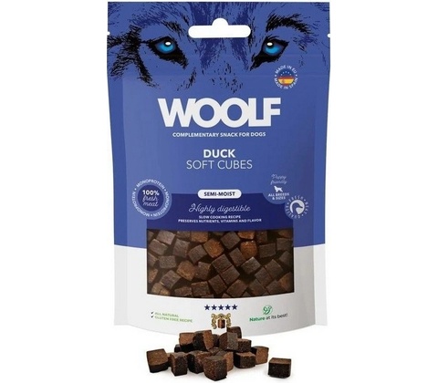 Woolf Soft Cubes Duck 100 g
