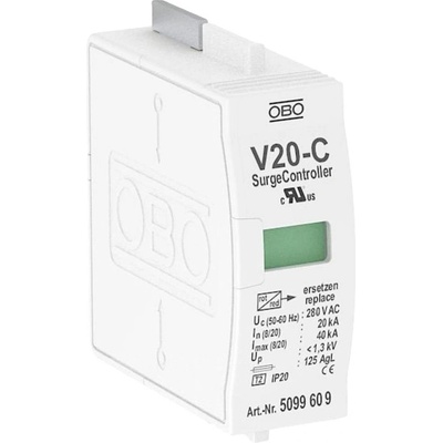 OBO Bettermann 5099609 V20-C 0-280 zvodič prepätia 20 kA 1 ks; 5099609