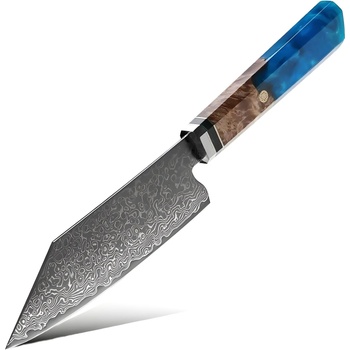 HARAHU Дамаски кухненски нож KU-20027 - Small Cleaver / Син / 26, 1см KP20027 (KU-20027)