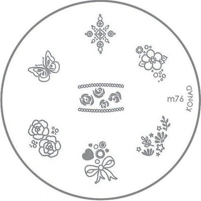 Konad destička na razítkování m76