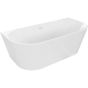 Mexen Oval 180x80 cm white/white (52671808000-20)