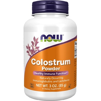 NOW NOW Colostrum Powder, 85 Grams