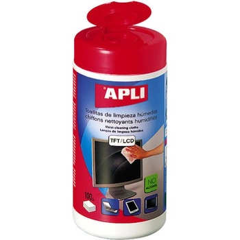 Мокри почистващи кърпи екрани Apli Cleaning TFT (2316004-11302)