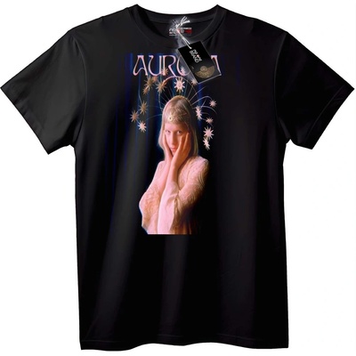 NOONEBRAND Тениска Аврора Звездена Корона - 6XL, White