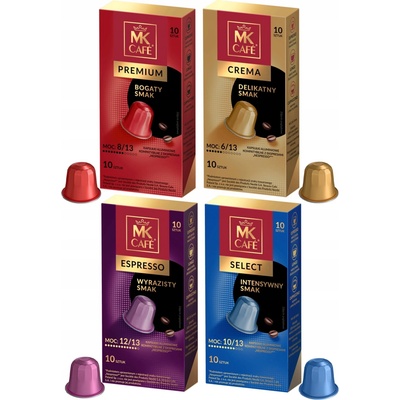 MK Cafe Kapsule do kávovarov Nespresso 40 ks