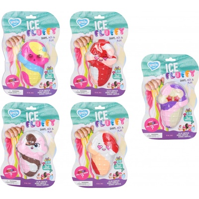 Lovin Sliz nadýchaný kornout Ice Fluffy Horn 110 ml