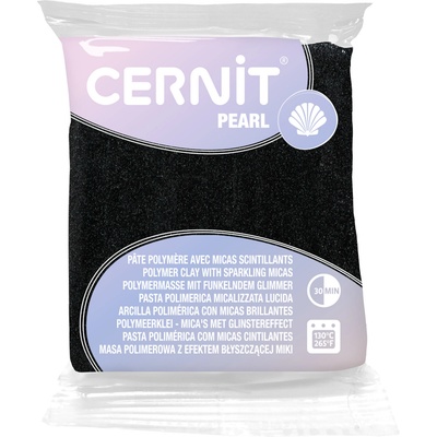 Cernit Polymer Clay Pearl Полимерна глина Black 56 g (CE0860056100C)