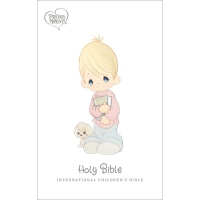 Icb, Precious Moments Bible, Leathersoft, Blue: International Children's Bible Thomas Nelson