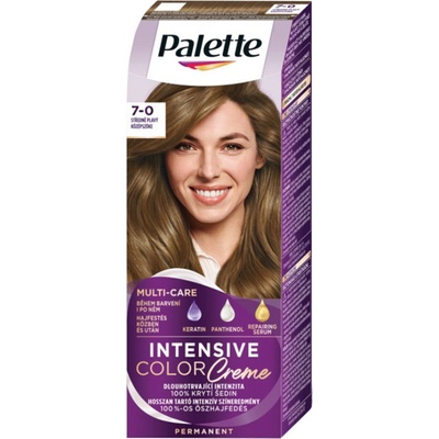 Palette Intensive Color Creme farba na vlasy 7-0 N6 Stredneplavý 50 ml