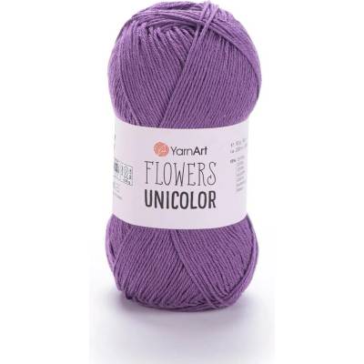 Yarn Art Flowers Unicolor 748 fialová