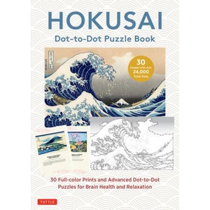 Hokusai Dot-To-Dot Puzzle Book (ISBN: 9784805319864)