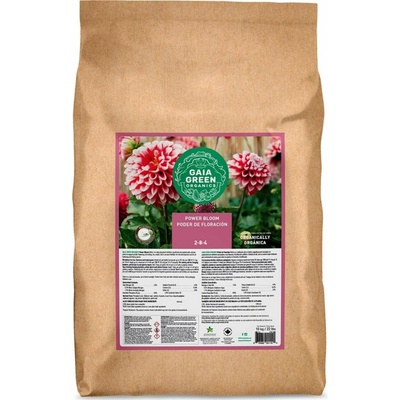 Gaia Green Power Bloom - granulované bio hnojivo na květ 10kg