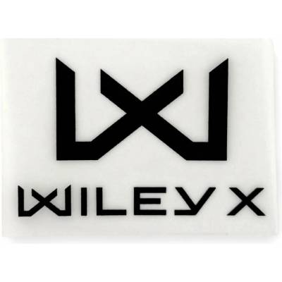 Nášivka logo WILEY X nažehľovacia ČIERNA