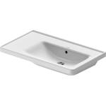 Duravit D-Neo - Умивалник за вграждане 80x48 см, без отвор за смесител, бял 2370800060 (2370800060)