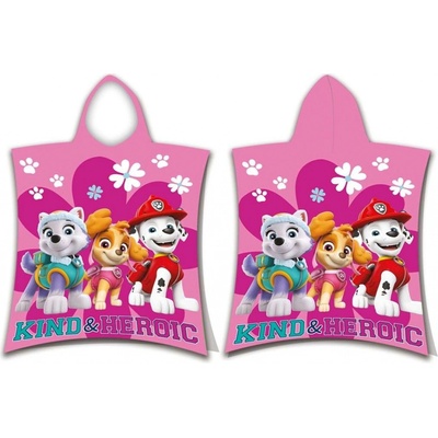 Jerry Fabrics Pončo Paw Patrol PP475 bavlna froté 50x57 cm