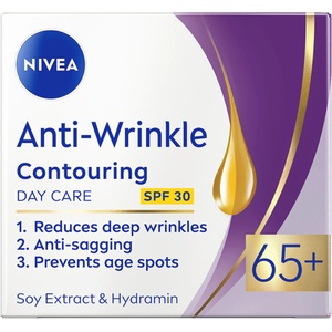 Nivea Anti-Wrinkle Контуриращ дневен крем, 65+, 50 ml