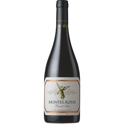 Montes Alpha Pinot Noir suché červené 2020 14% 0,75 l (čistá fľaša)