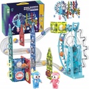 Doris magnetická svítící stavebnice s mlýnským kolem Magic Blocks 120 ks