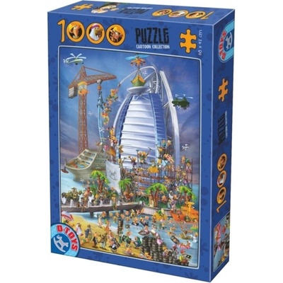 D-Toys Burdž al-Arab 1000 dielov