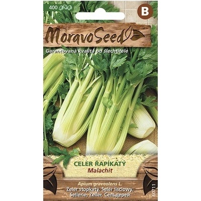 Zeler stopkový Malachit semená MoravoSeed