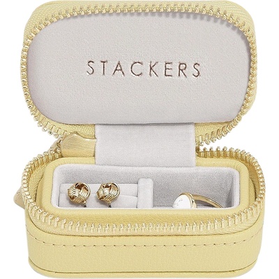 Stackers Пътническа кутия за бижута Travel Mini Stackers жълта (76180)