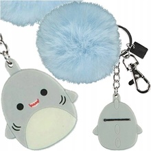 Prívesok na kľúče Squishmallows Gordon Rubber Keychain Grey