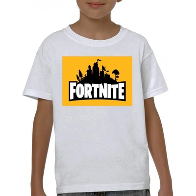 Roly Бяла детска тениска - Fortnite 2