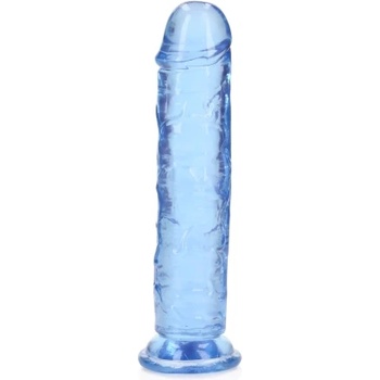 Image 1 of Shots Toys Джели дилдо Real Rock Crystal Clear 7" синьо