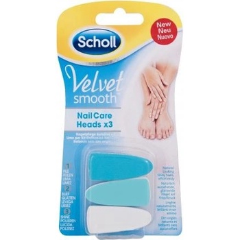 Scholl Velvet Smooth Nail Care blue 3 ks