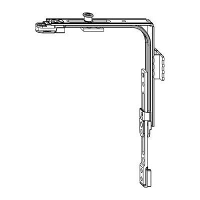 MACO MM rohový převod SFG variabilní 1250 mm 1 iS s pákou Tricoat-Evo