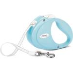 flexi Puppy повод за кученца до 12кг, 2м лента - светлосиня