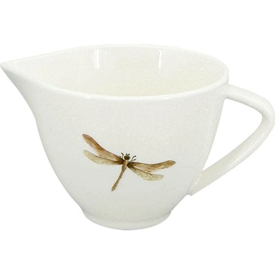by inspire Porcelánová mléčenka Vážka 150ml, zelená/hnědá