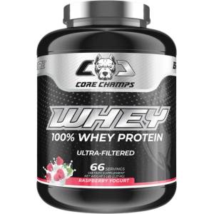 Core Champs Whey Protein | 100% Ultra Filtered Whey [2270 грама] Малина с йогурт