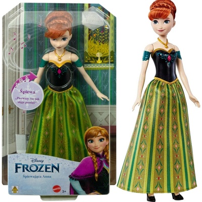 Mattel Disney Ľadové kráľovstvo Spievajúca Anna