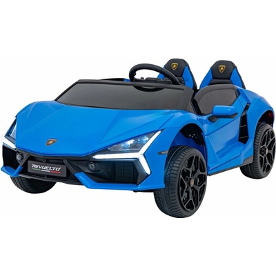 Mamido Lamborghini Revuelto Detské elektrické autíčko XL 24V 4x200W modrá