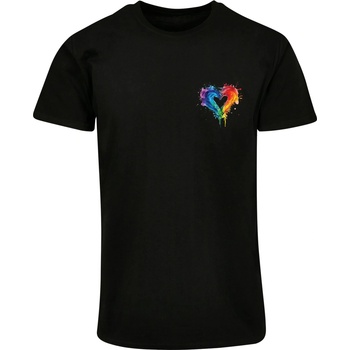 Mister Tee Тениска Pride Splash Vibe T-shirt black XXLUB-MP0008597-00007 - Тъмносив, размер 4XL