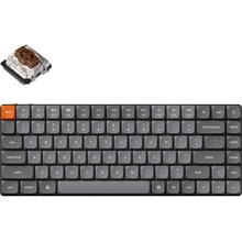 Keychron K3 Max QMK/VIA White Gateron Brown K3M-A3
